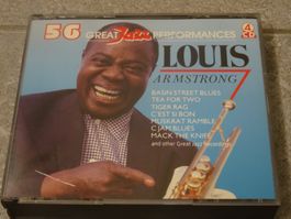 Louis Armstrong - 56 Great Jazz Performances - 4 CD`s